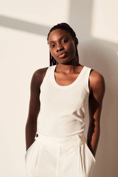 istock Confident African American Woman in Sunlight 1328462464