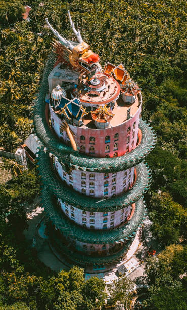 istock Dragon temple Wat Samphran in Nakhon Pathom, Thailand 1328471429