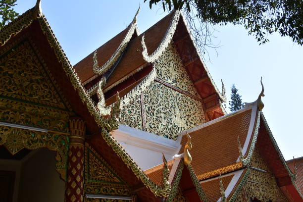 istock Wat Phra That Doi Suthep Roof and Facade Detail 1328471772