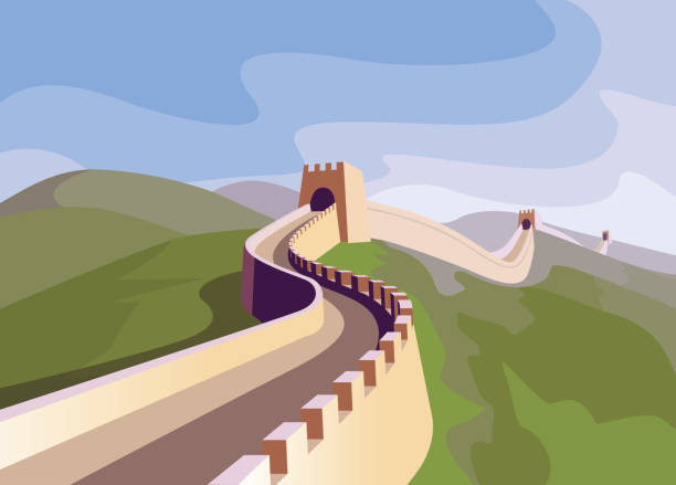 Gran Muralla China Vectores Libres de Derechos - iStock Gran Muralla China Vectores Libres de Derechos - iStock