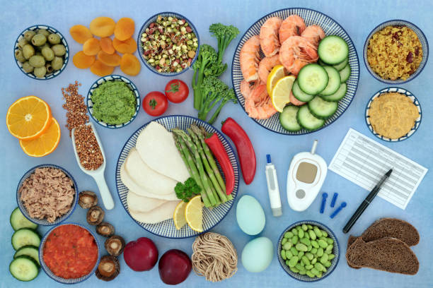 Why an Early, Plant-Based Breakfast May Reduce the Risk of Diabetes Why an Early, Plant-Based Breakfast May Reduce the Risk of Diabetes low glycemic food for diabetics with glucometer and lance