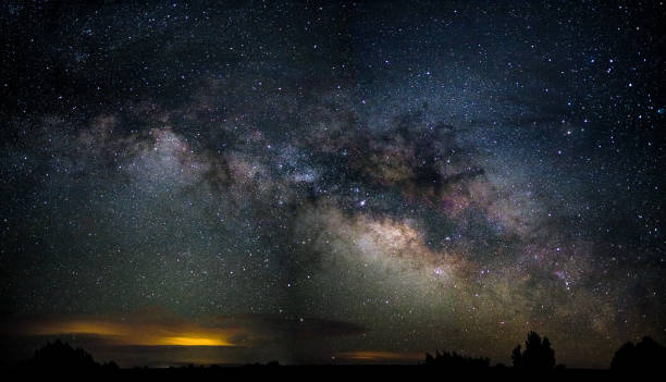 istock Milky Way Galaxy on a June Night 1328512929