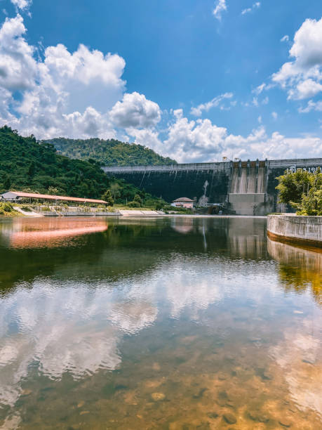 istock Khun Dan Prakarn Chon Dam in Saraburi, Thailand 1328515054