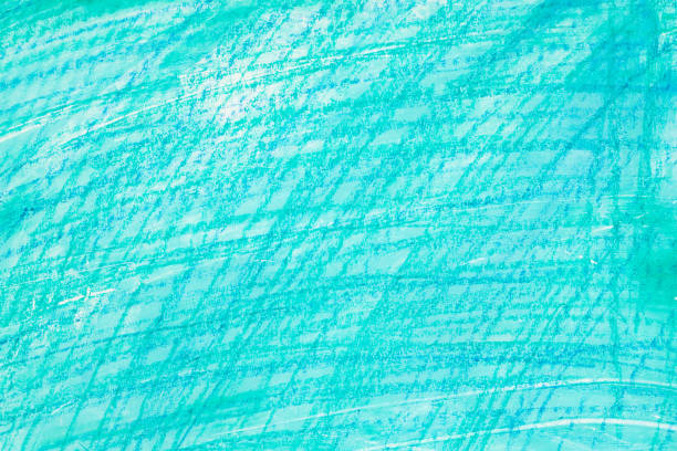 istock turquoise crayon drawing on paper background texture 1328517935