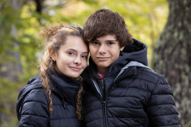 istock Real siblings at Patagonia - Argentina 1328522902