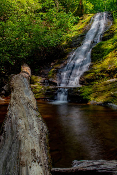istock Waterfall in North Carolinas’ Blue Ridge mountains 1328527081