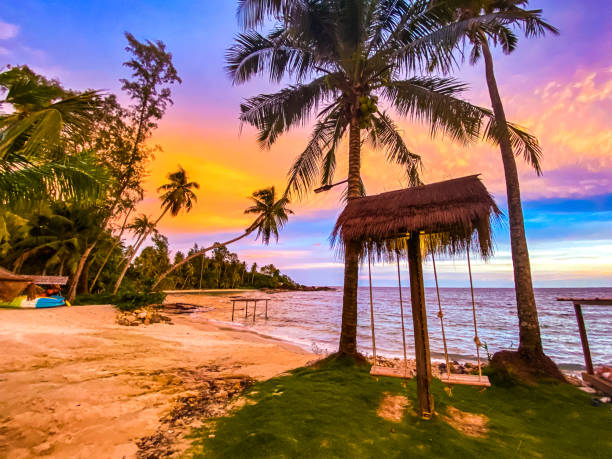 istock hideout beach sunset in Koh Kood, Trat, Thailand 1328537269