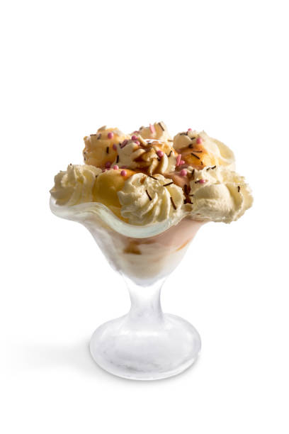 istock Cream and fruit flavored ice cream 1328539526