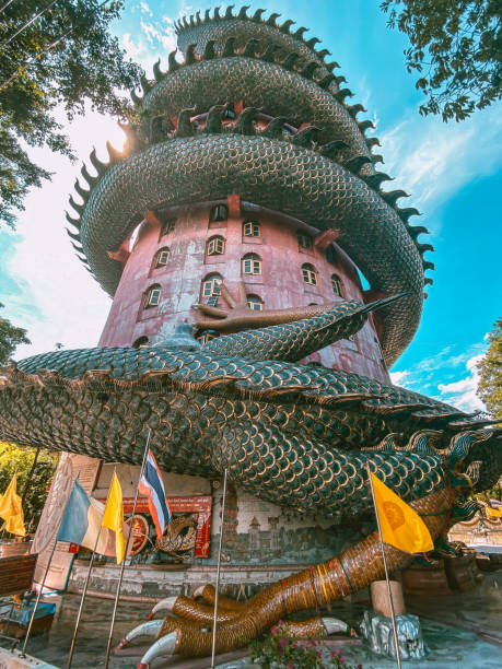 istock Dragon temple Wat Samphran in Nakhon Pathom, Thailand 1328543230