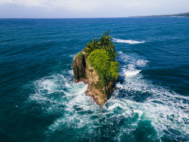 Unexplored Island - Scenic Drone Shot