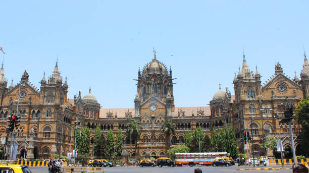 istock Chhatrapati Shivaji Maharaj Terminus day view 1328545853