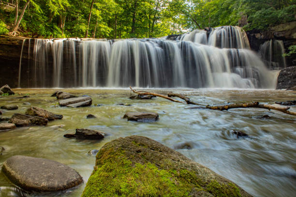 istock Brush Creek Falls in West Virginia 1328548077