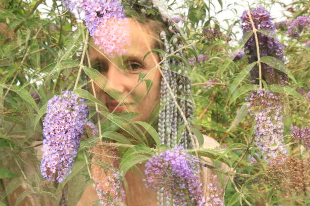 istock Beauty in the Butterfly Bush 1328565892