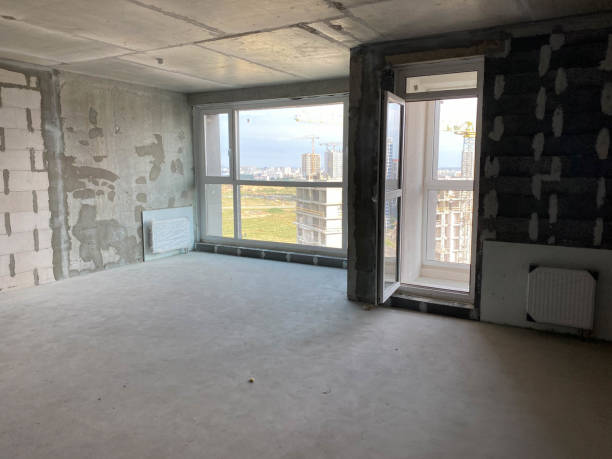 Apartment repair wall repair renovation house renovation home remodeling laminate Apartment repair wall repair renovation house renovation home remodeling laminate. drywall fireplace stock pictures, royalty-free photos & images