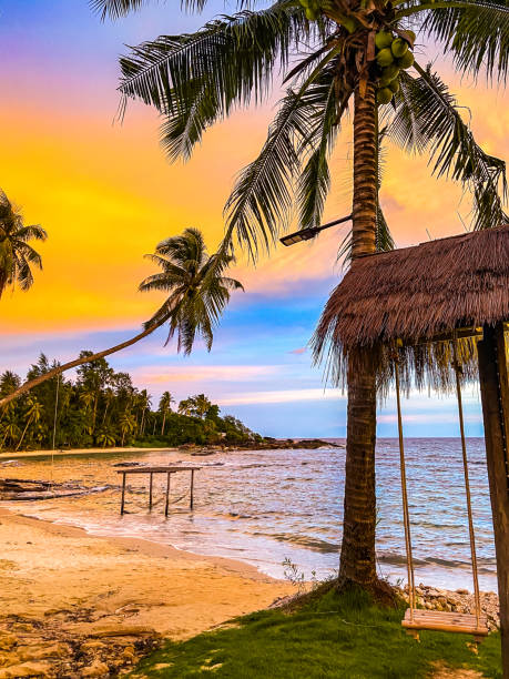 istock hideout beach sunset in Koh Kood, Trat, Thailand 1328585999