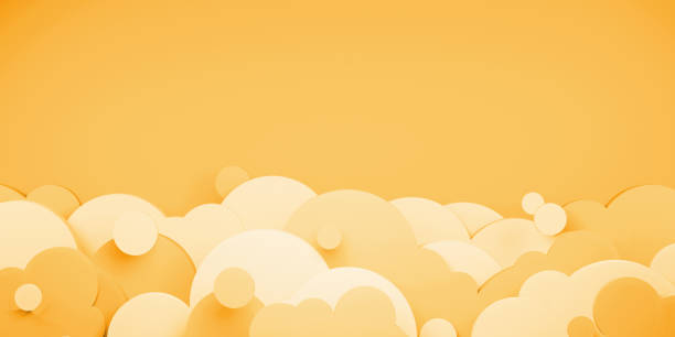 istock orange sky and clouds evening at sunset paper cut style 3D illustration 1328590835