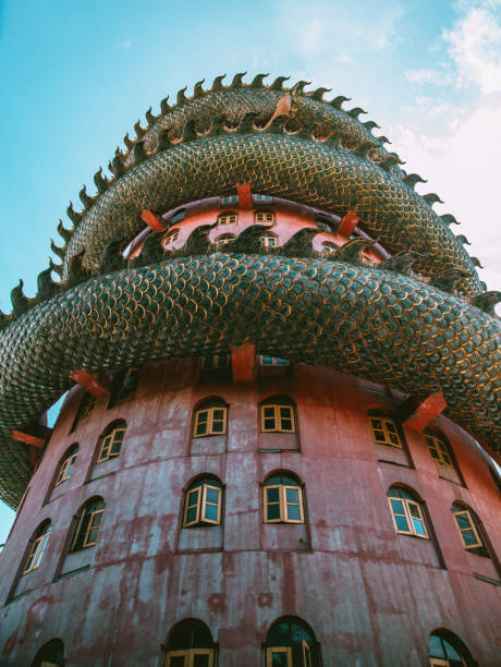 istock Dragon temple Wat Samphran in Nakhon Pathom, Thailand 1328596529