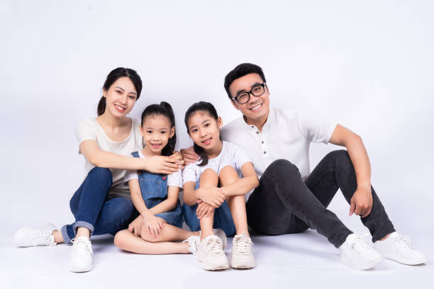 istock Asian family 1328610977