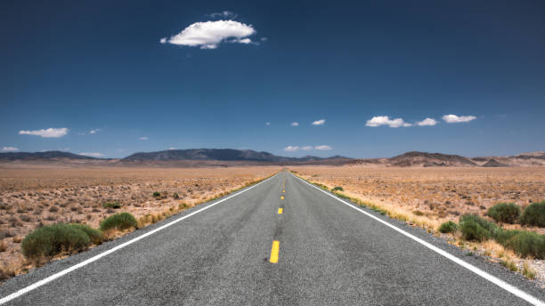istock The Way Forward, Desert Road Nevada 1328611679