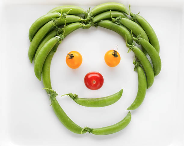 istock Human face made of vegetables 1328614706