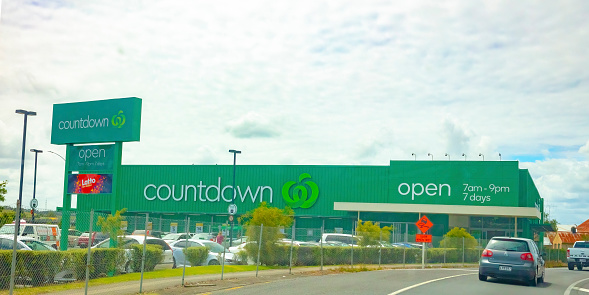 Countdown Supermarket in Wakaito, New Zealand on December 9, 2019.