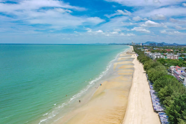 istock Cha Am Beach in Phetchaburi, Thailand 1328637537