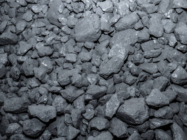 istock A large pile of carbon stones piled up for subsequent combustion 1328638149