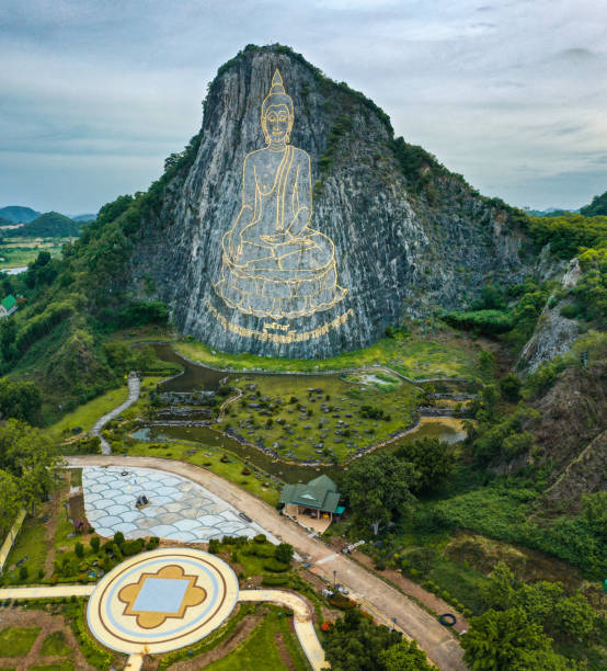 istock Buddha Mountain in Pattaya, Chonburi, Thailand 1328638263
