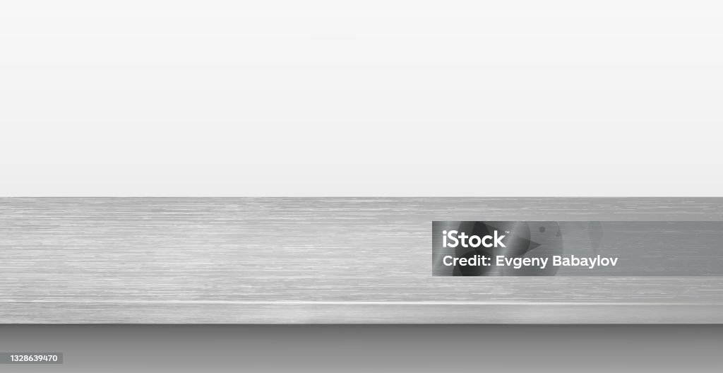 Iron Table Texture Metal Kitchen Countertop Iron Texture Large Table On A White Background ...