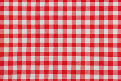 Kitchen accessories: Red and white checkered napkin
Can also be used as a seamless background