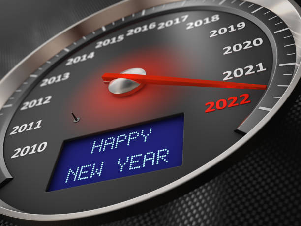 istock speedometer Happy New Year 2022 1328639610