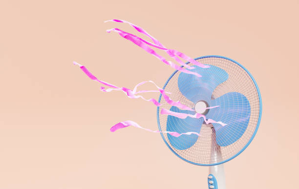 fã com fitas - electric fan - fotografias e filmes do acervo