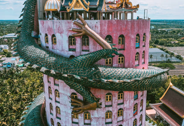 istock Dragon temple Wat Samphran in Nakhon Pathom, Thailand 1328646635