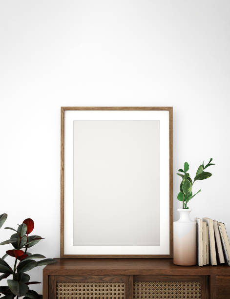 istock frame on the cabinet,3d illustration,3d rendering 1328649780
