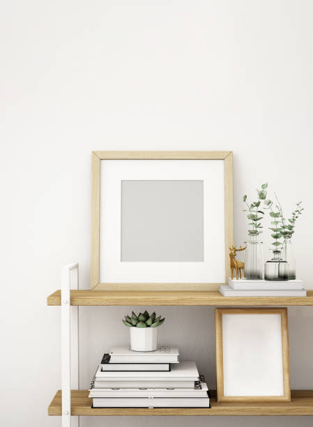istock frame on the cabinet,3d illustration,3d rendering 1328650211