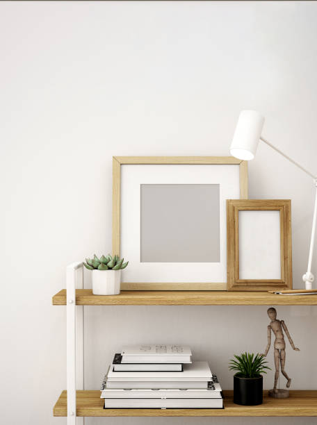 istock frame on the cabinet,3d illustration,3d rendering 1328650795