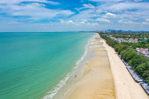 istock Cha Am Beach in Phetchaburi, Thailand 1328652366