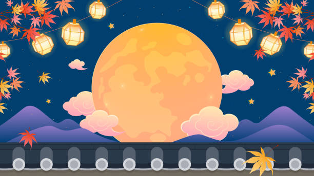 1,300+ Traditional Background For Traditions Of Mid Autumn Festival Lantern  Festival Illustrations, Royalty-Free Vector Graphics & Clip Art - iStock
