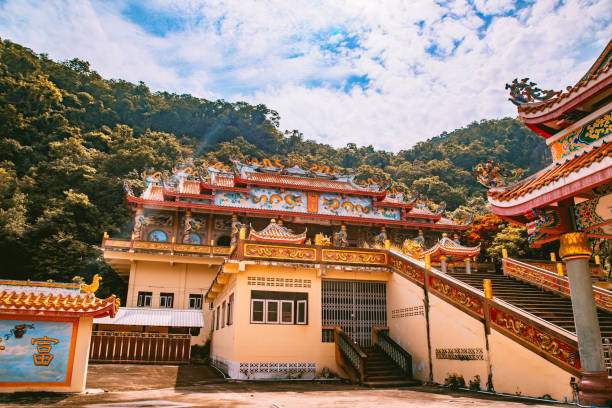 istock Wat Khao Isan and Wat Thepprathan in Ratchaburi, Thailand 1328657851