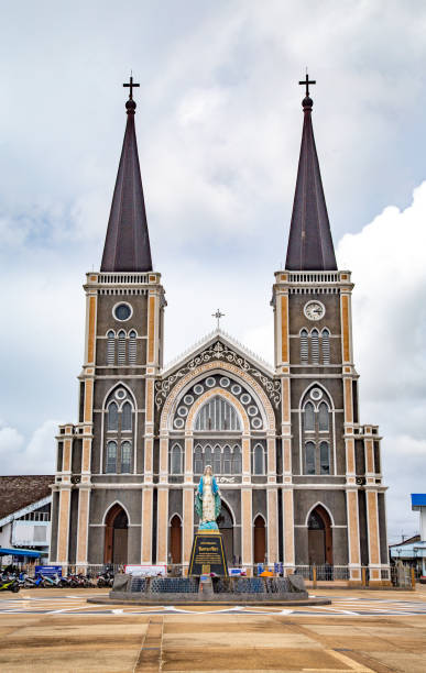 istock Cathedral of Immaculate Conception in Chanthaburi, Thailand 1328662375