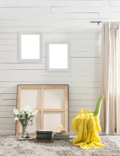 istock modern home interior corner white textured wall and window stairs 1328662586