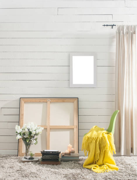 istock modern home interior corner white textured wall and window stairs 1328662639