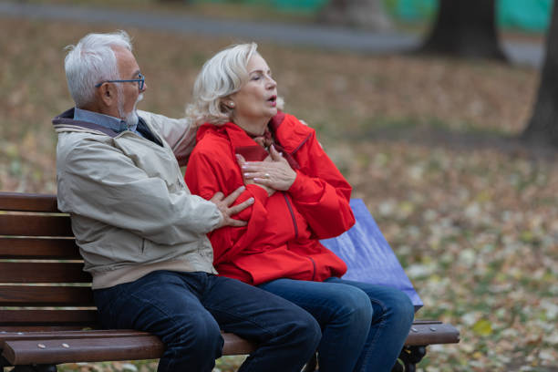 istock An Older Woman has Suffering from Chronic Cardiovascular Problems but has Support by her Husband. 1328668079