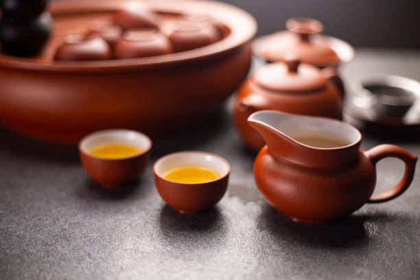 istock Chinese tea traditional herbal  beverage background 1328668177