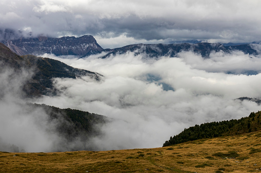 Mountain Landscape at Rossalm, Italy, Alp, Dolomite, Tirol.