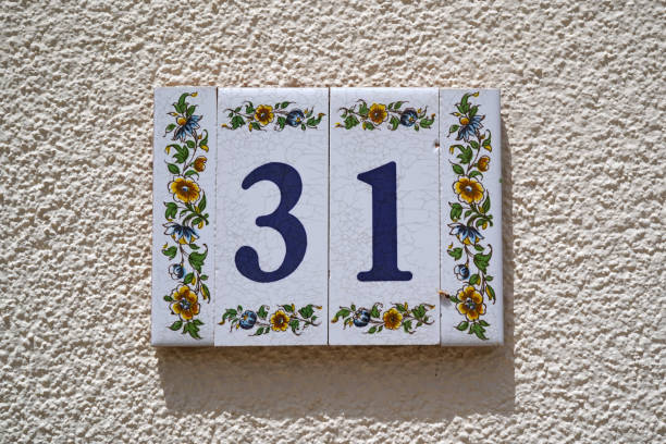 istock decorated ceramic tiles 31 house number 1328690594