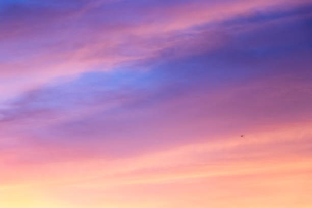 istock Beautiful color light sky with cloud background from sunset 1328693706