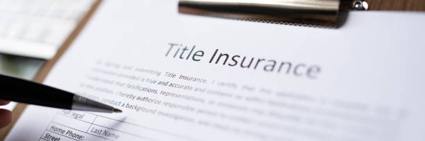istock Professional Legal Title Insurance. Application Paperwork 1328728266