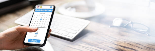 istock Booking Meeting Calendar Appointment 1328728298