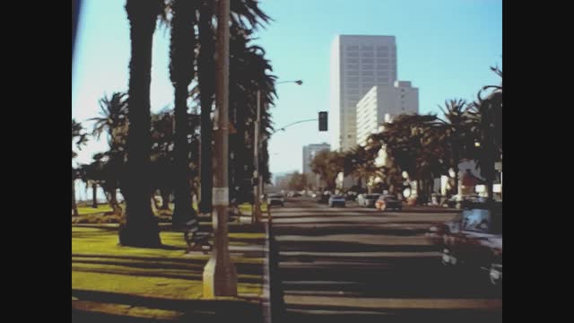 Los Angeles 1972, Los Angeles street view
